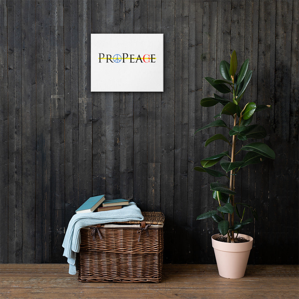 Pro-Peace Colianwire Canvas